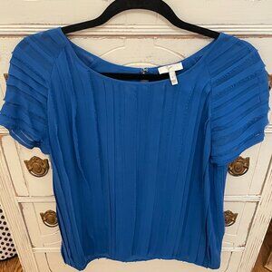 Royal Blue JOIE 100% Silk Summer Top